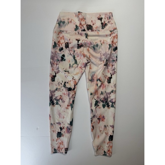 RBX Floral Print Full Length Leggings Women's Large - Picture 5 of 7